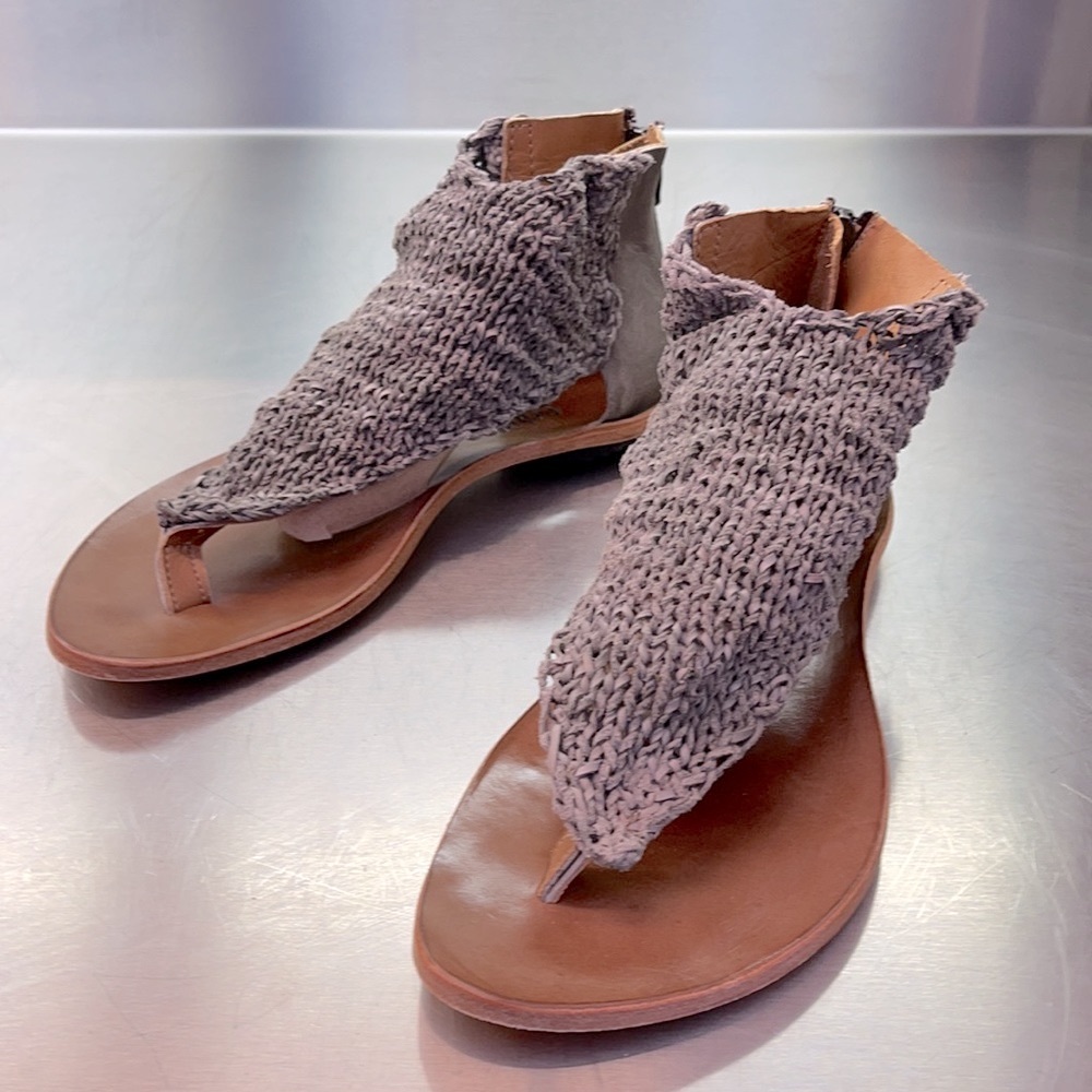 HOST PICK!!! Cydwoq woven gray suede leather. NEW in original box. - Picture 3 of 11